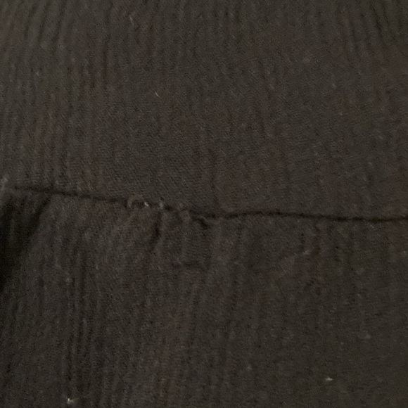 Juniors tiered pull on drawstring maxi skirt, black - Picture 9 of 9